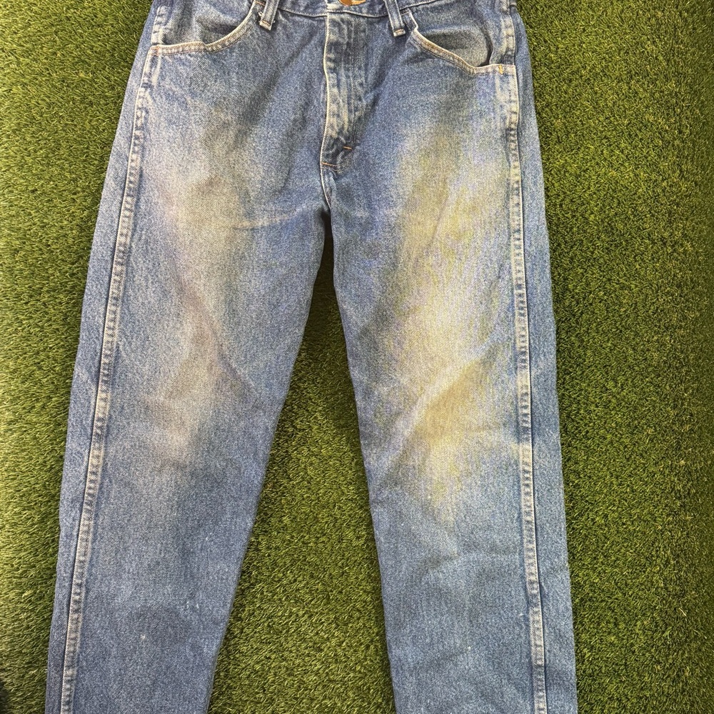 Rustler Men's Light Blue Straight-Leg Jeans